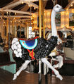 Reproduction Dentzel Style Ostrich